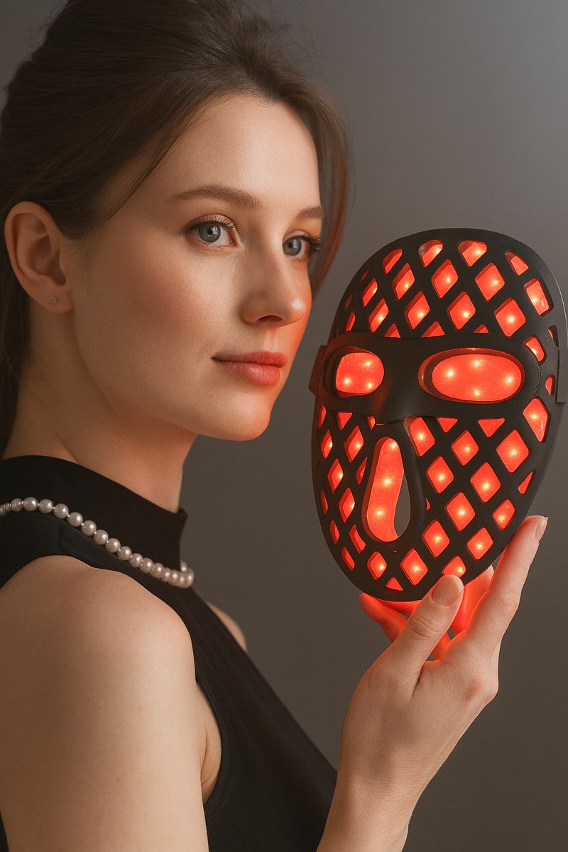 ULTIMA LED Beauty Mask — elegáns portré